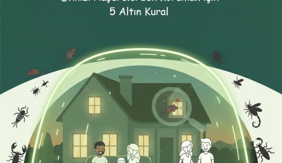 Evinizi Haşerelerden Korumak İçin 5 Altın Kural