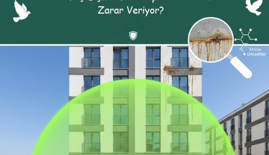 Görünmez Tehlike: Kuş Dışkısı Bina Cephenize Nasıl Zarar Veriyor?