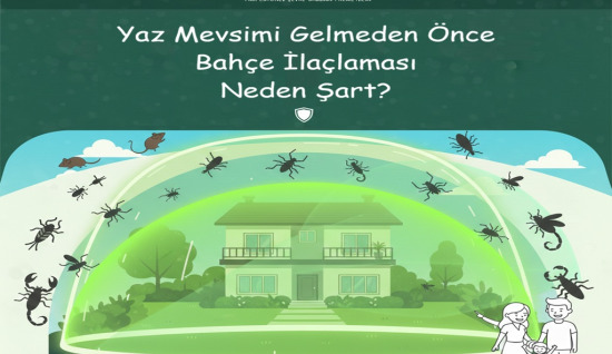 Yaz Mevsimi Gelmeden Önce Bahçe İlaçlaması Neden Şart?